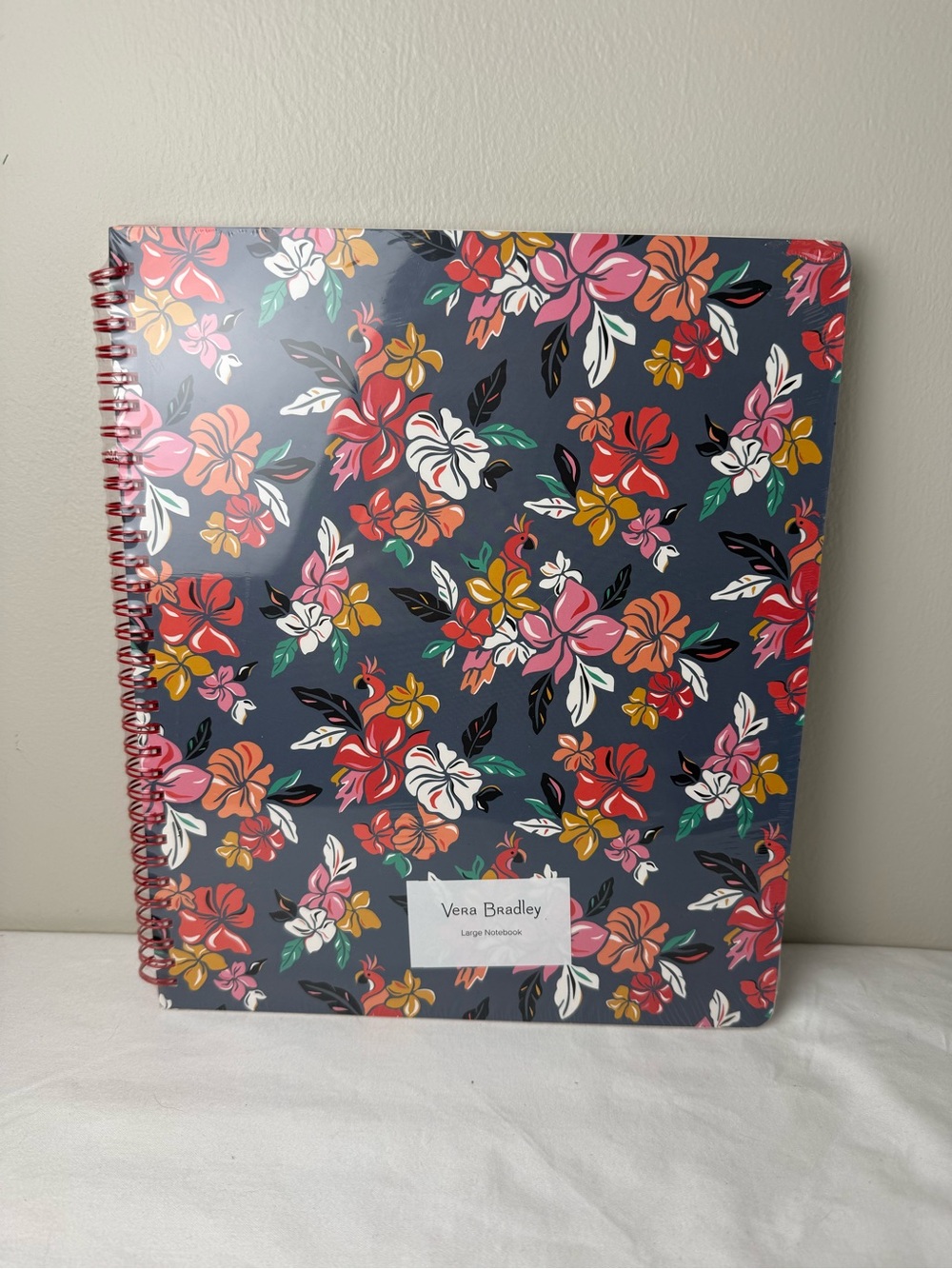 NWT Vera Bradley Coastal Paradise Large Notebook New